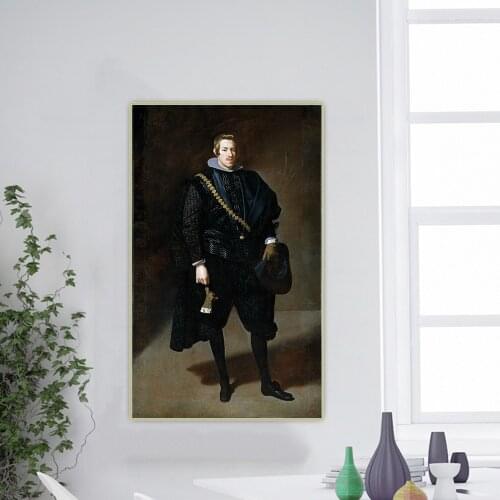 Diego Velazquez《The Infante Don Carlos》Canvas Oil Painting Artwork Poster Picture Wall Hanging Decor Home Living Room Decoration