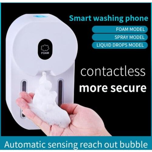 Liquid Soap Dispensers Automatic Soap Dispenser For Kitchen Bathroom Soap Dispenser Smart Foam Dispenser Bathroom Accessories
