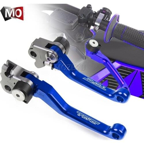 For Yamaha TRICKER 2004-2017 2005 2006 2007 2008 2009 2010 2011 2012 CNC Pivot Brake Clutch Levers Motorcycle DirtBike Motocross