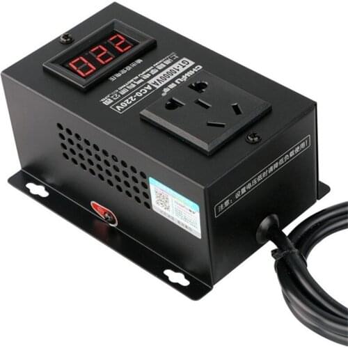 10000w High Power Controller Electronics Voltage Organ Electric Machinery Fans Electric Drill Variable Speed Controller AC 220V