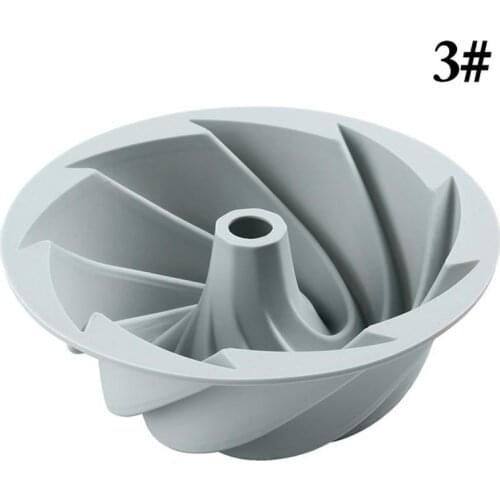 Round Silicone Mold Cake Mold Non-Stick DIY Reusable Cake Tray Mould Mold for Baking Bread Mold Baking Tools