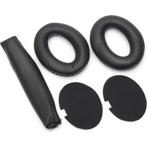 Soft Ear Pads Headband Cushion Earpads For BOoSE for QuieteComfort QC15 QC2 Headphone Replacement Sponge Earpads