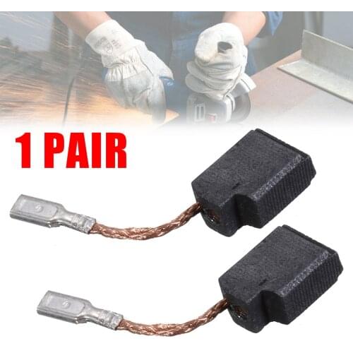 2pcs Mini Drill Electric Grinder Replacement Carbon Brushes Parts for Angle Grinders Replacement D28110 D28112 D28402 DWE46151