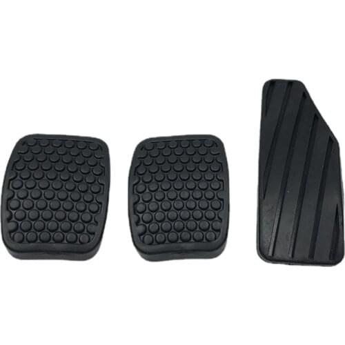 Soarhorse 3 pcs /set Accelerator brake clutch pedal Pads rubber cover for Suzuki Swift