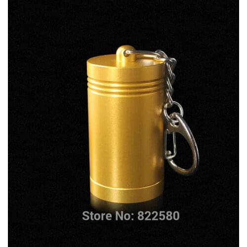 New Arrival!Luxury Gold Aluminium Alloy EAS Magnet Portable Cylindrical Detacher Hard Tag Remover