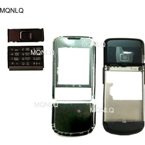 Original New 8800A Full Housing Cover For Nokia 8800 Arte 8800a Front Middle Frame Battery Back Cover Case With English Keypad