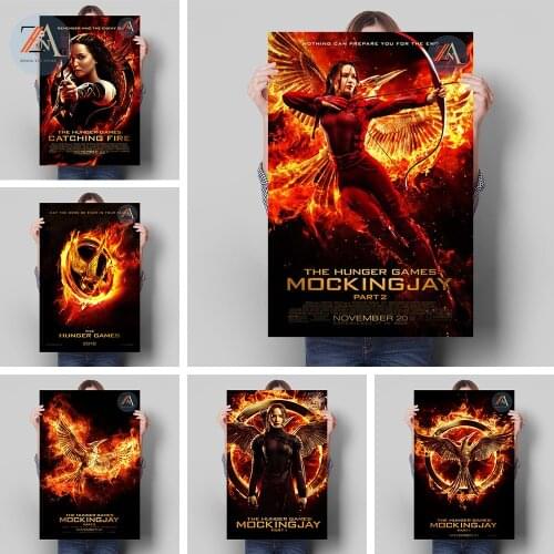 The Hunger Games Movie Poster Series Canvas Picture Printing Modern Artist Home Decoration Room Decor Wall Mural No Frame