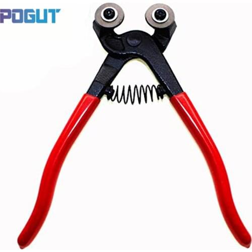 8 Inches Professitional Wheeled Glass Nipper, Glass and Ceramics Professional Tile Nippers, DIY Mosaic Hobbies Tool