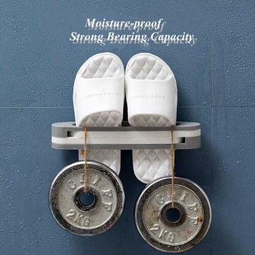 Bathroom Door Expandable Wall Mount Small Shoe Rack for Entryway Waterproof Storage Organizer Shelf for Bedroom Cabinet Closet