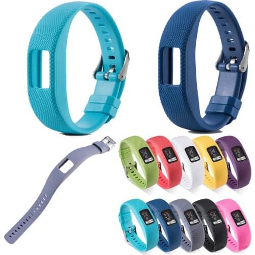 Watch Band for Garmin vivofit 4 Silicone Replacement Sport Strap for Garmin vivofit4 Plaid Pattern Rubber Bracelet Wristband