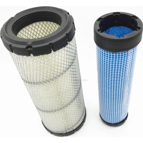 Excavator air filter element air filter air grid excavator accessories For Kobelco Hitachi ZAX100 110 120 130-6