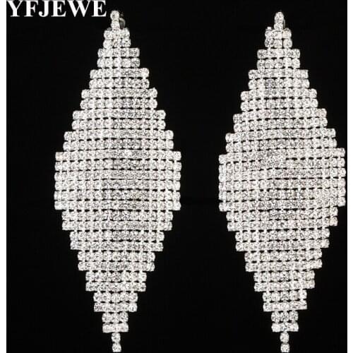 YFJEWE Women Geometric Earrings Dangle Earrrings Chic Evening Party Jewelry E322