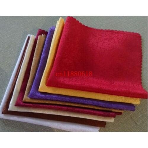 100pcs/lot Free Shipping jacquard Napkin 48x48cm Table Napkin For Weddings Events Party Restaurant Hotel