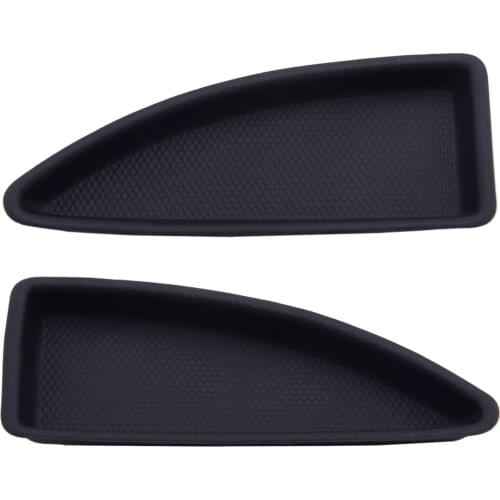 2pcs Car Rear Door Switch Bezel Cap Bolt Cover Black 9.5 x 3.7cm Fit for Chevrolet Malibu 2016 2017 2018 23451124 23451126