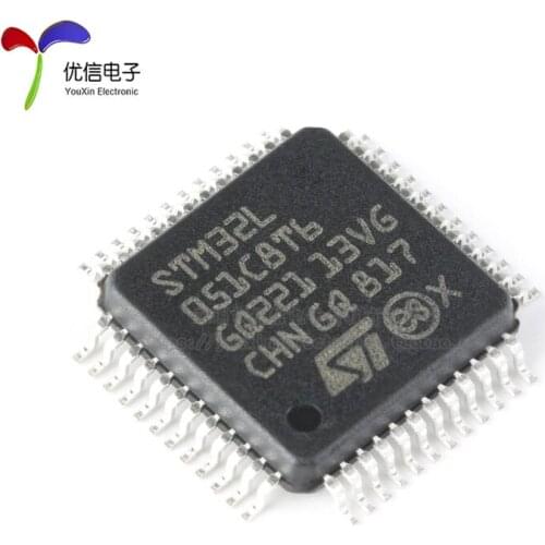 1pcs / lot genuine stm32l051c8t6 LQFP-48 arm Cortex-M0 + 32-bit MCU