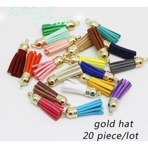 20 pieces/lot ) Tassel Vintage Leather Tassels Fringe for Purl Macrame DIY Jewelry Keychain Cellphone Straps Pendant