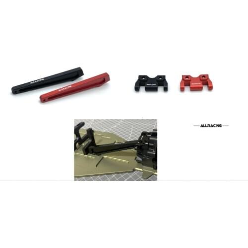 Aluminum AL7075-t6 Rear Chassis Mount +Rear Chassis Brace for Tekno RC et48 2.0 ( not compatible 48.3 )rc car parts