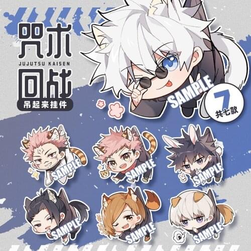 Cosmile Anime Jujutsu Kaisen Gojo Satoru acrylic keychain keyring strap collection limited cosplay christmas gift