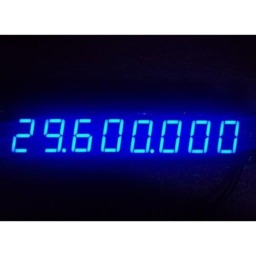 NEW 1PC RF Singal Frequency Counter Cymometer Tester Meter Blue 0.1-60MHz 20MHz~2.4GHz