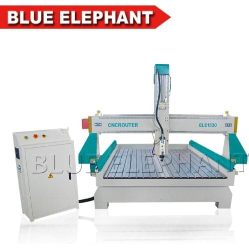 CNC 1530 X Y Z axis (can be customized) wood router machine t-slot working table with pvc