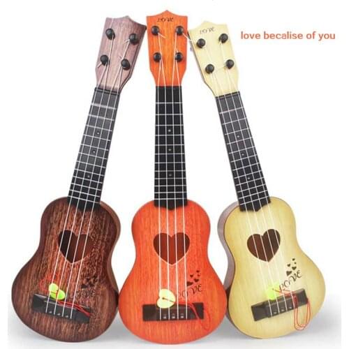 Childrens Trumpet Instrument Simulation Guitar Mini Four String Education Music Toy Guitar