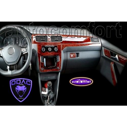 For VW Caddy Dashboard Kit, ODAC Tuning, Interior Stickers, Coating, Cover, Vehicle Accessories