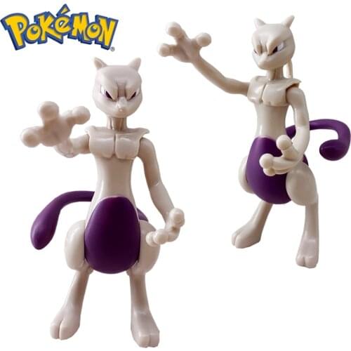 13cm Pokemon Mewtwo Figures Model Toy Kawaii Cartoon Anime Pokémon Charizard Action Figure Dolls Kids Girl Birthday Gift Toys