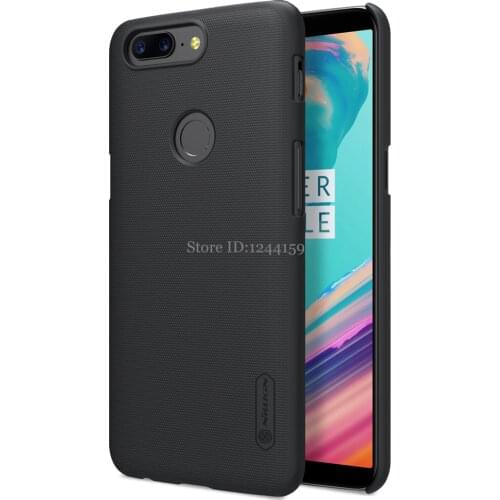 For Oneplus 5T case for Oneplus 5T cover NILLKIN Super Frosted Shield matte back cover case with Gift