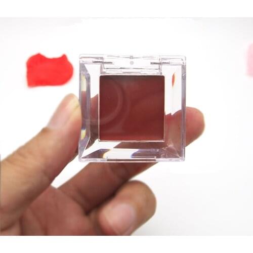 20pcs Empty Cosmetic Powder Container Plastic Makeup Eyeshadow Powder Box Highlights Storage Jar Lipstick Lipbalm Compact Case