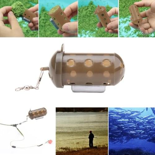 Carp Fishing Feeder Groundbait Basket Cage Portable Fishing Bait Cage Fishing Trap Groundbait Cage Fishing Accessories 20/30/40g