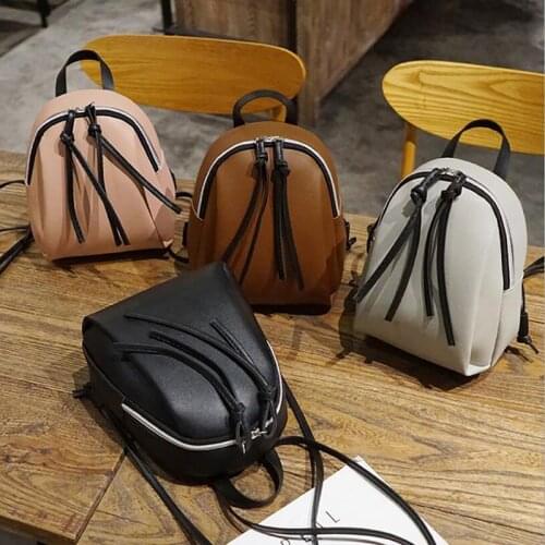 Small Backpack Women Leather Shoulder Bag 2021 Summer Multi-Function Mini Backpacks Female School Backpack For Teenage Grils