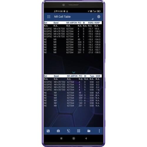 Nemo Handy Nemo Phone X1 J9110 Drive Test Phone Support GSM HSPA LTE NR Measurements For NEMO Outdoor Test