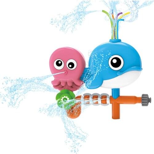 New Kids Outdoor Water Spray Cute Lawn Sprinkler For Summer Days Lawn Sprinkler Splash Toy Garden Backyard Water Fun Sports Game