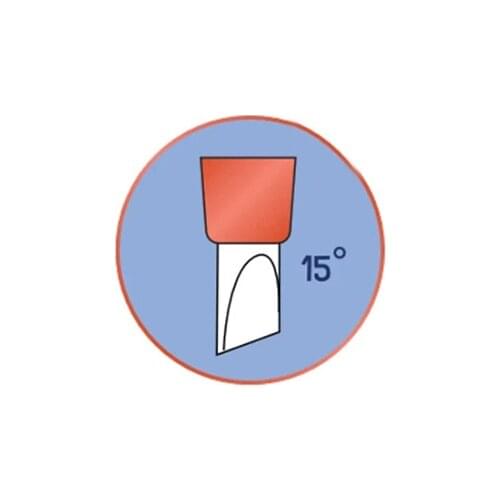 15° 30° 45° Blade For Carving Knife Paper-Cutter Craft Cutting Tools 1 Blade Replaceable DIY Art Wear-Resisting Art Cutting Tool