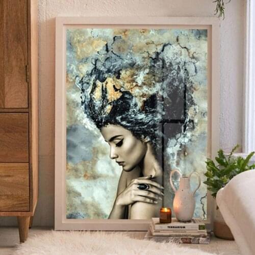 Figure Wall Art Graffiti Portrait Pictures Canvas Painting Home Decor Abstract Women Pictures Bansky art Posters and Prints