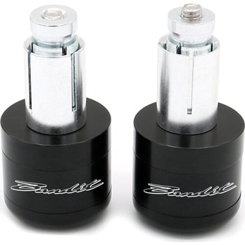 Motorcycle Handle Bar Handlebar Grips Bar End Cap Cover Fit For Suzuki BANDIT GSF250 GSF400 GSF600 GSF650 GSF750 GSF1200 GSF1250