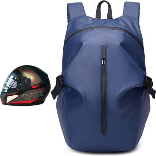 Motorcycle riding backpack 2021 new fashion full face helmet knight backpack male motorcycle equipment motorcycle helmet bag