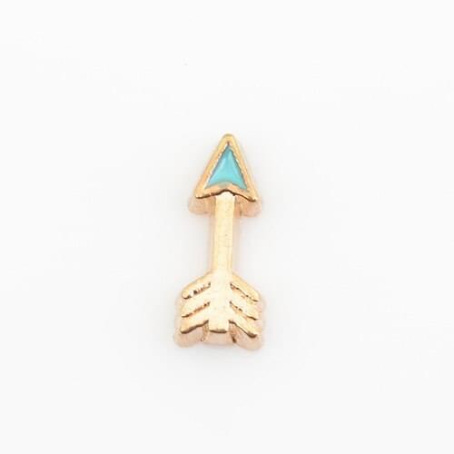 Arrow, Floating charms,Fit floating charm lockets, FC1023
