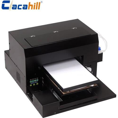 A3 UV flatbed printer 6-color inkjet using Epson L1800 print head for mobile phone shell metal leather wood acrylic printing