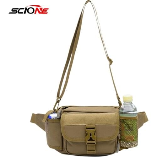 Outdoor Multifunction Mountaineering Bag Rucksack Camping Waist Bags Trekking Tactical Shoulder Military Traveling Handbag XA51G