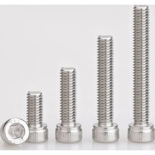 Socket Cap Screws Hex Head A2 Stainless Steel Allen Bolts Screw M12 M14