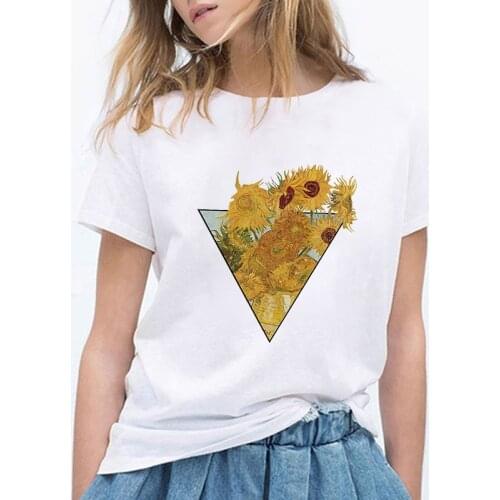 2021 Summer T-shirts Flowers Aesthetic graphic t shirt Fashion Top Female Casual Tees Short Sleeve Female T-shirt Plus Size 3XL