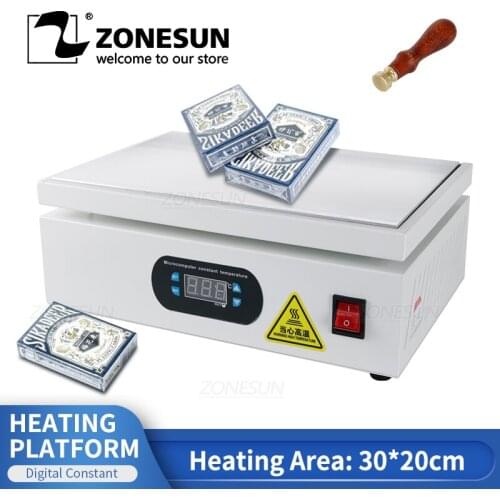 ZONESUN Cellophane Wrapping Machine Poker Box Cigarettes Perfume Cosmetics BOPP Film PVC Sealable Film Sealing Packaging Machine