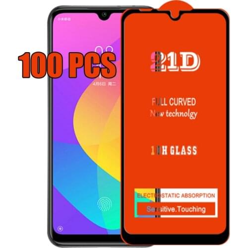 100pcs 21D Tempered Glass Film Guard Screen Protector Full Glue For OPPO Realme 8 Pro C11 C20 C21 C25 C25S GT Neo Q3 X9 X7 MAX