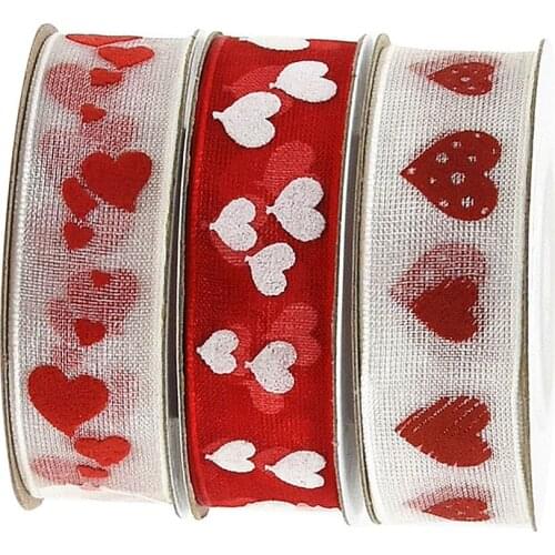 15 Yds 15mm Satin Edge Sheer Ribbon Bow Craft