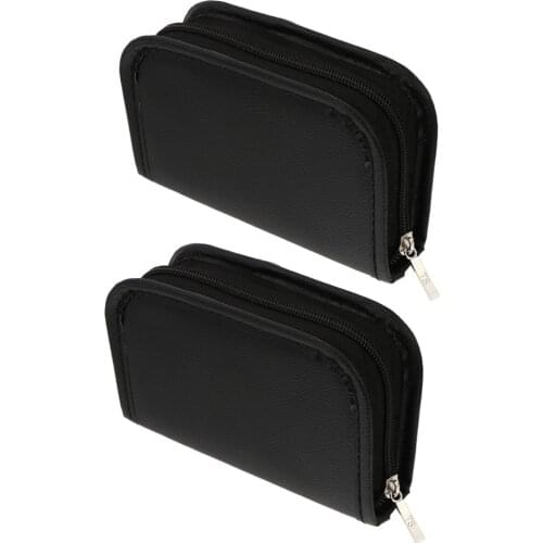2 Pcs Practical Storage Pouch Portable Glucose Meter Pouch Convenient Travel Bag