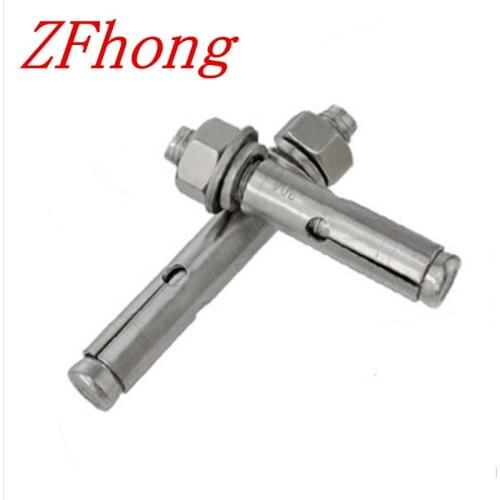 4pcs/lot m8x60/70/80/120 304 stainless steel expansion bolts expansion screws car repair expansion screw