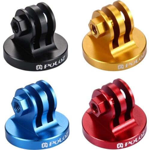 Aluminum Alloy Tripod Mount Base Tripod Adapter For GoPro HERO 8/7/6/5 For Xiaomi Yi Sports Camera For Go Pro CNC Fast Shipping