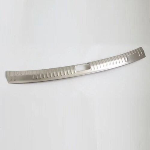 New Car Decoration Accessories Stainless Steel Inner Rear Bumper Foot Plate Guard Plate For Audi A4L 2017