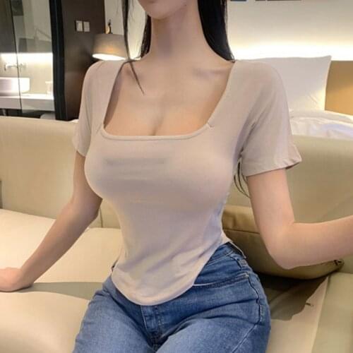 Женские укороченные футболки AOSSVIAO China At AliExpress